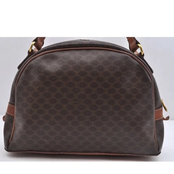 CELINE MACADAM PATTERN SATCHEL BAG with COA - Picture 2 of 9